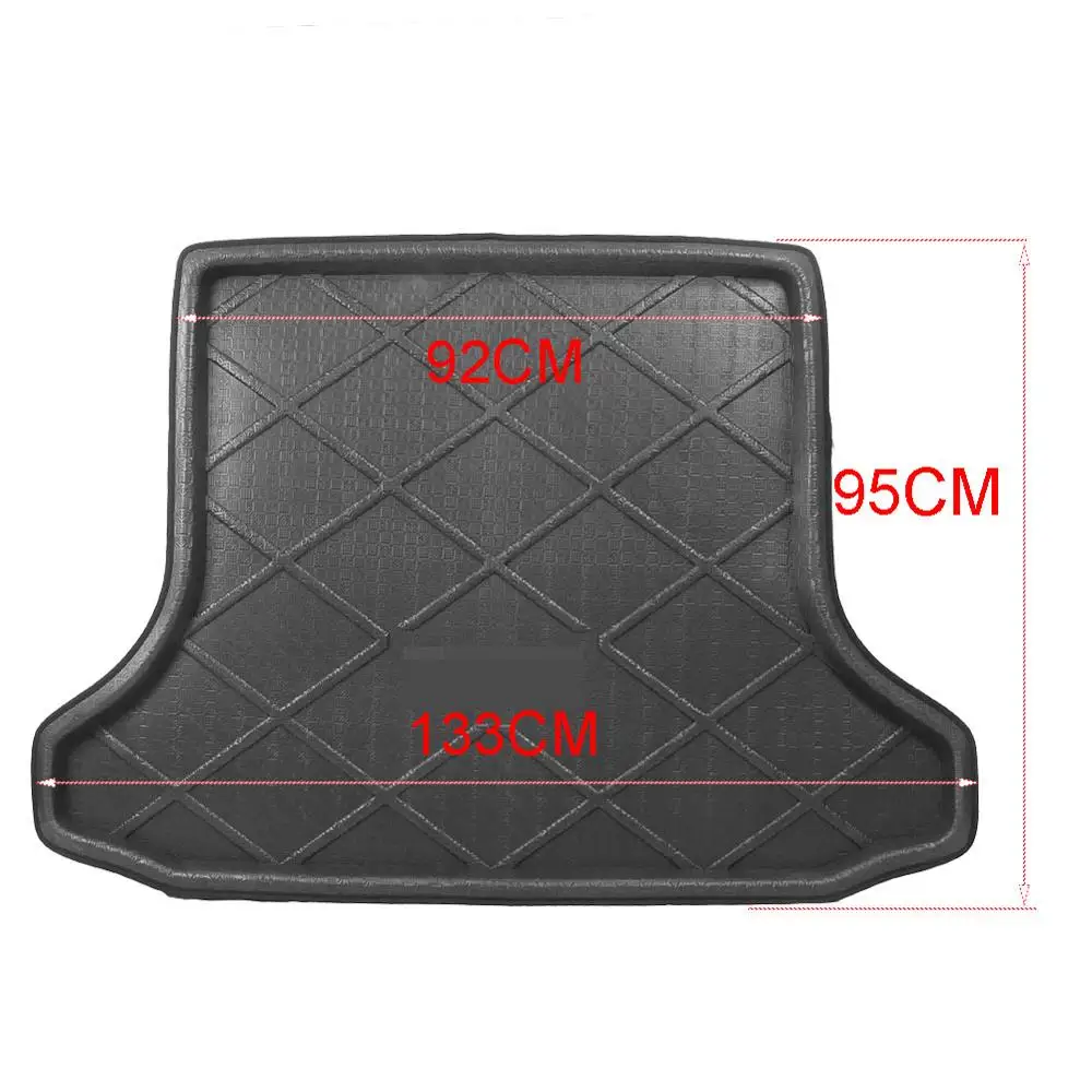 Черный коврик для заднего багажника автомобиля из ТПР подходит Toyota RAV4 2001-2005