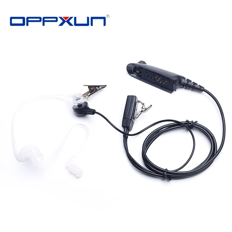 

OPPXUN Air Acoustic Tube Earpiece Headset Mic for Motorola GP328 GP338 GP340 GP380 PRO5450 PRO5150 Walkie Talkie Two Way Radio