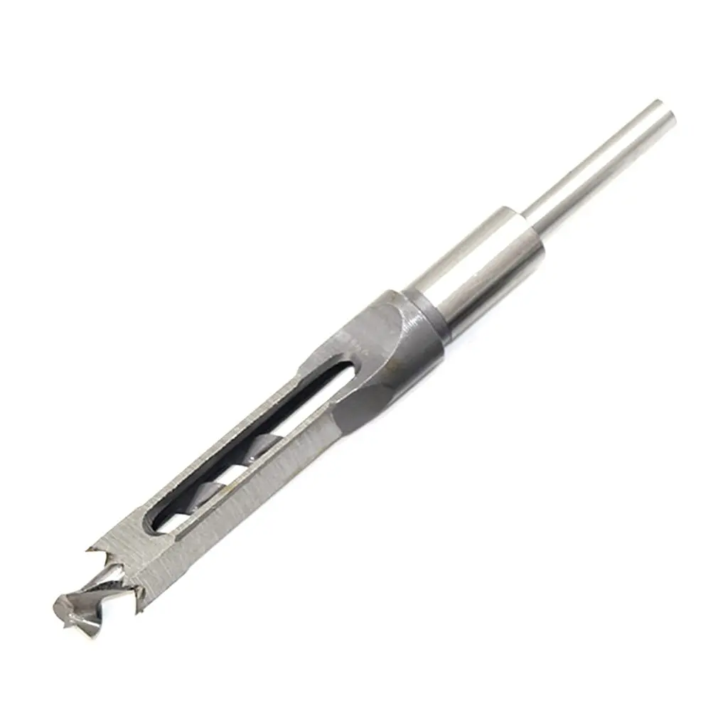 

6/8/12.5mm HSS Square Hole Drill Bit Auger Bit Steel Mortising Drilling Craving Woodworking Tools Square Hole Drill