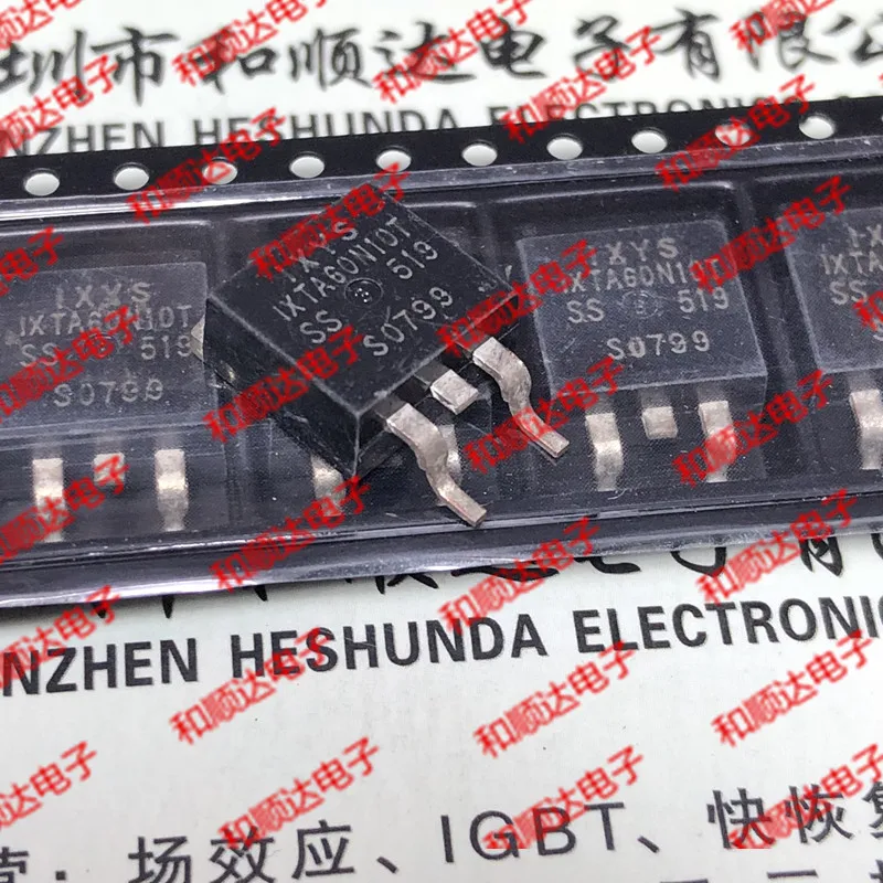 Оригинальный Новый 5 шт/IXTA60N10T TO-263 100V 60A TO263 | Электроника