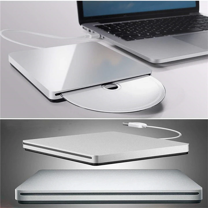 Внешний DVD/CD RW привод горелки оптический USB2.0 DVD писатель рекордер CD/DVD rom плеер для ноутбука Настольный Macbook Pro с Windows