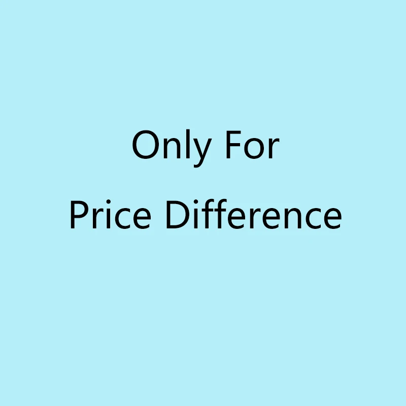 Only for price difference