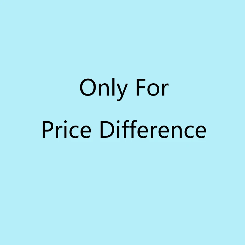 

Only for price difference