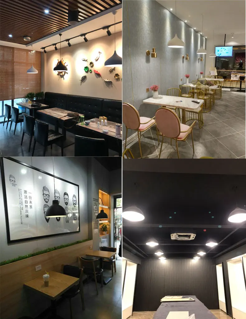 Ретро промышленная ветровая Люстра для ресторана простая Промышленная и горная лампа черно белая железная