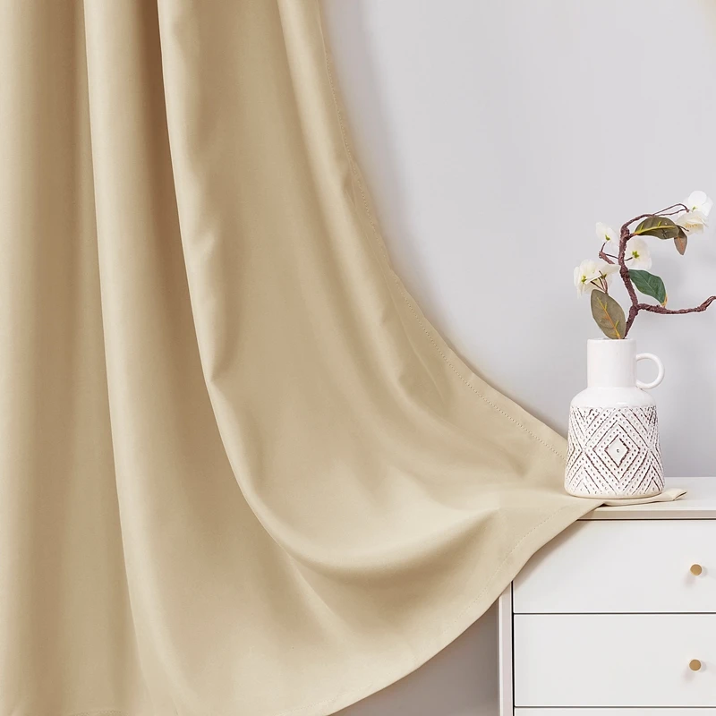 Современные затемняющие шторы для гостиной спальни обработки окна желтые