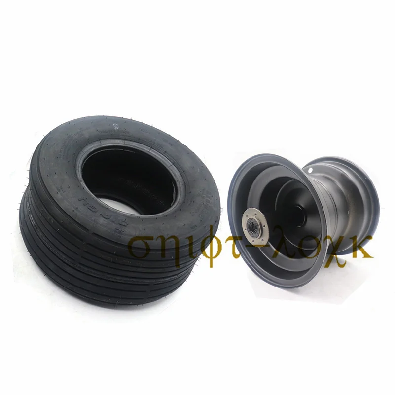 Бескамерная шина 225/55-8 18X-8 с передней ступицей для электрического скутера Citycoco