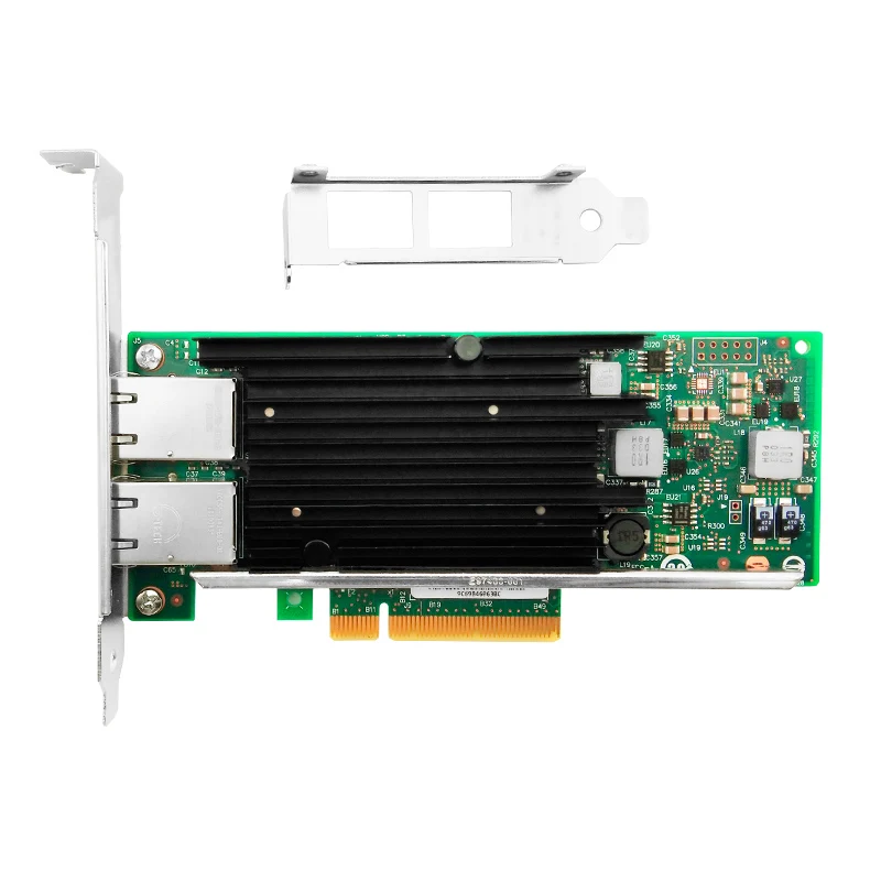 X540-T2 NIC de alto rendimiento con Chipset Intel X540, 10Gbs, cobre, RJ45, Dualport PCIe2.0, X8
