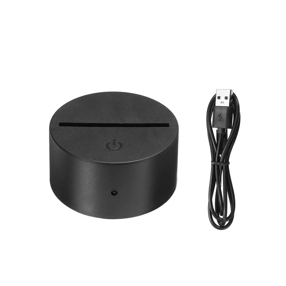 Блокировка Легкий Пульт дистанционного управления USB кабель акриловый