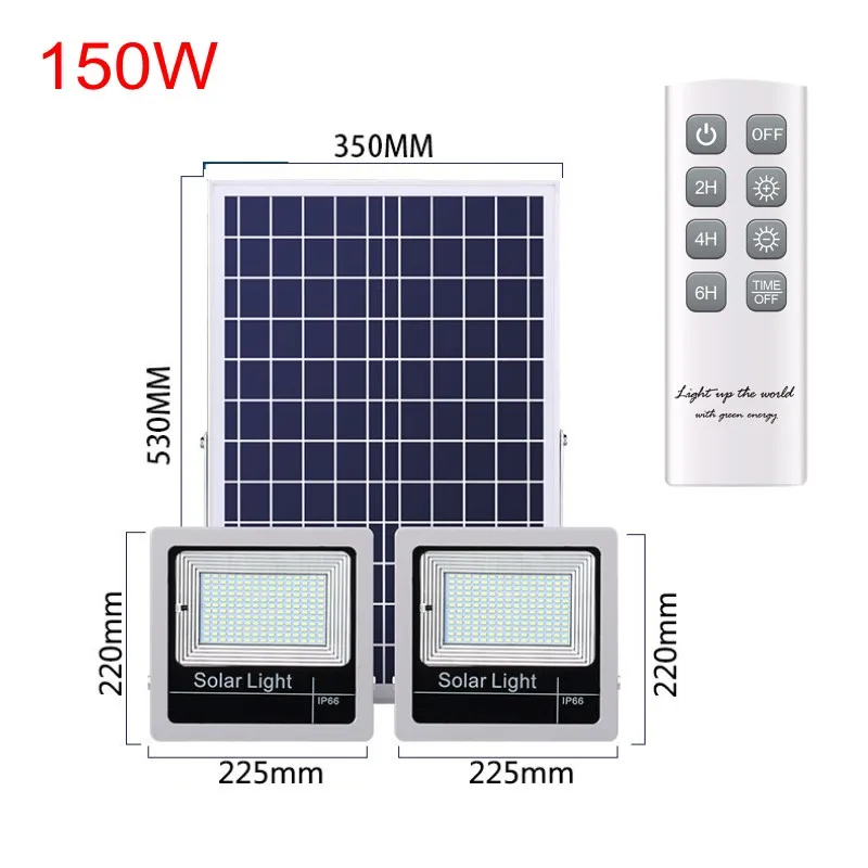1 шт. потолочные светильник на солнечных батареях 200W 180W 150W 120W Светодиодный