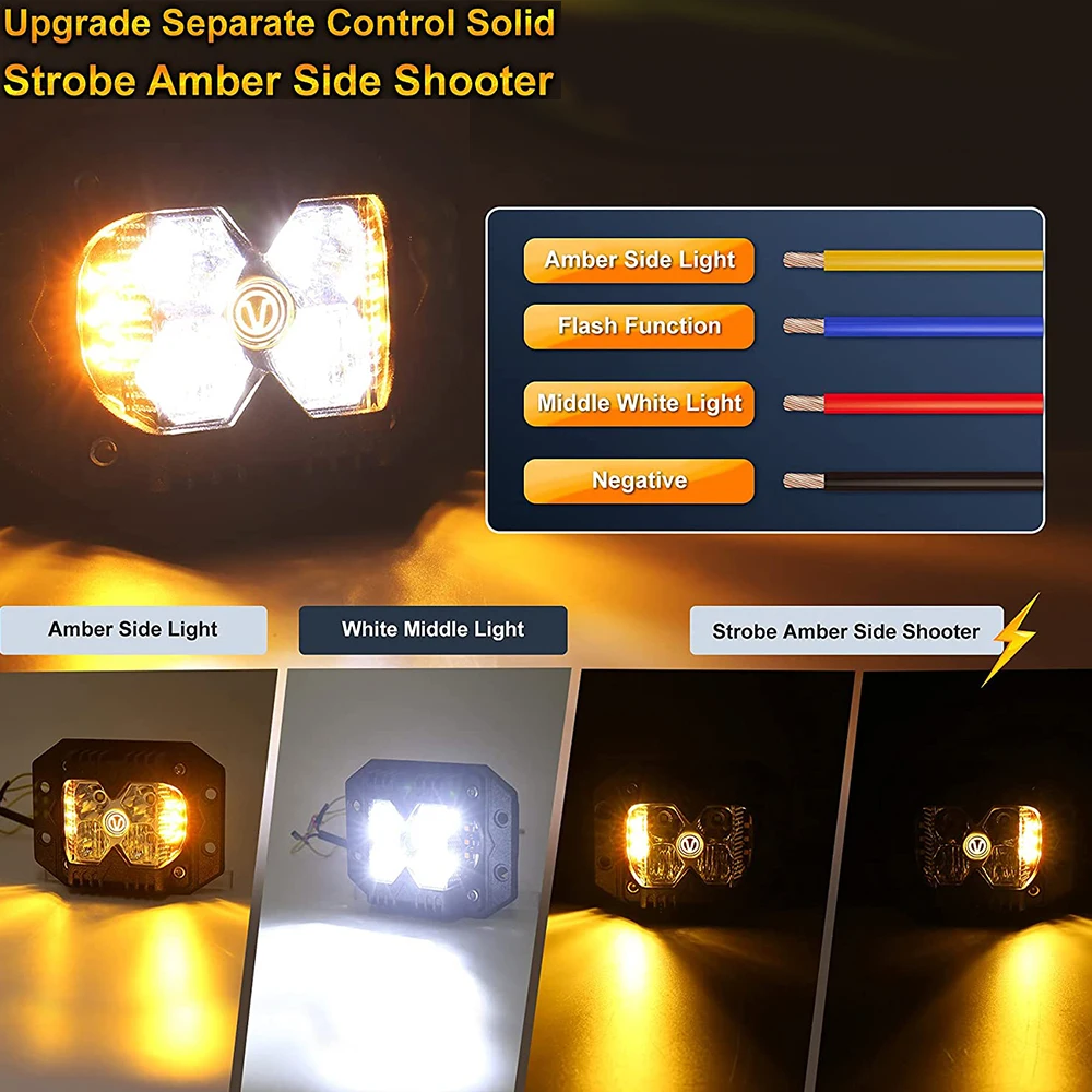 Автомобильные передние и задние фонари с утопленным креплением стандартные для