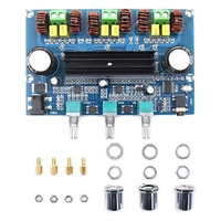 tpa3116 digital power amplifier board 2 1channel stereo class d home speaker bluetooth 5 0 audio receiver amplifiers