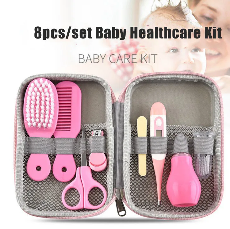 8 шт./компл. набор для ухода за ребенком комплект новорожденными ножницы стрижки