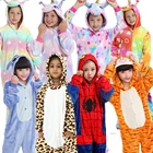 Пижама-кигуруми в виде паука, панды, леопарда