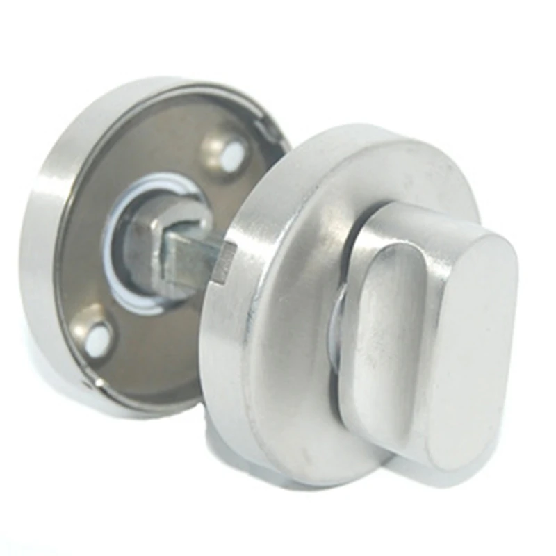 Металлический дверной замок для унитаза вертикальный ванной кабинета