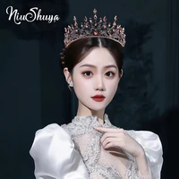 niushuya elegance wedding princess tiaras crowns bridal head jewelry accessories diadem pageant headpiece wedding hair ornament