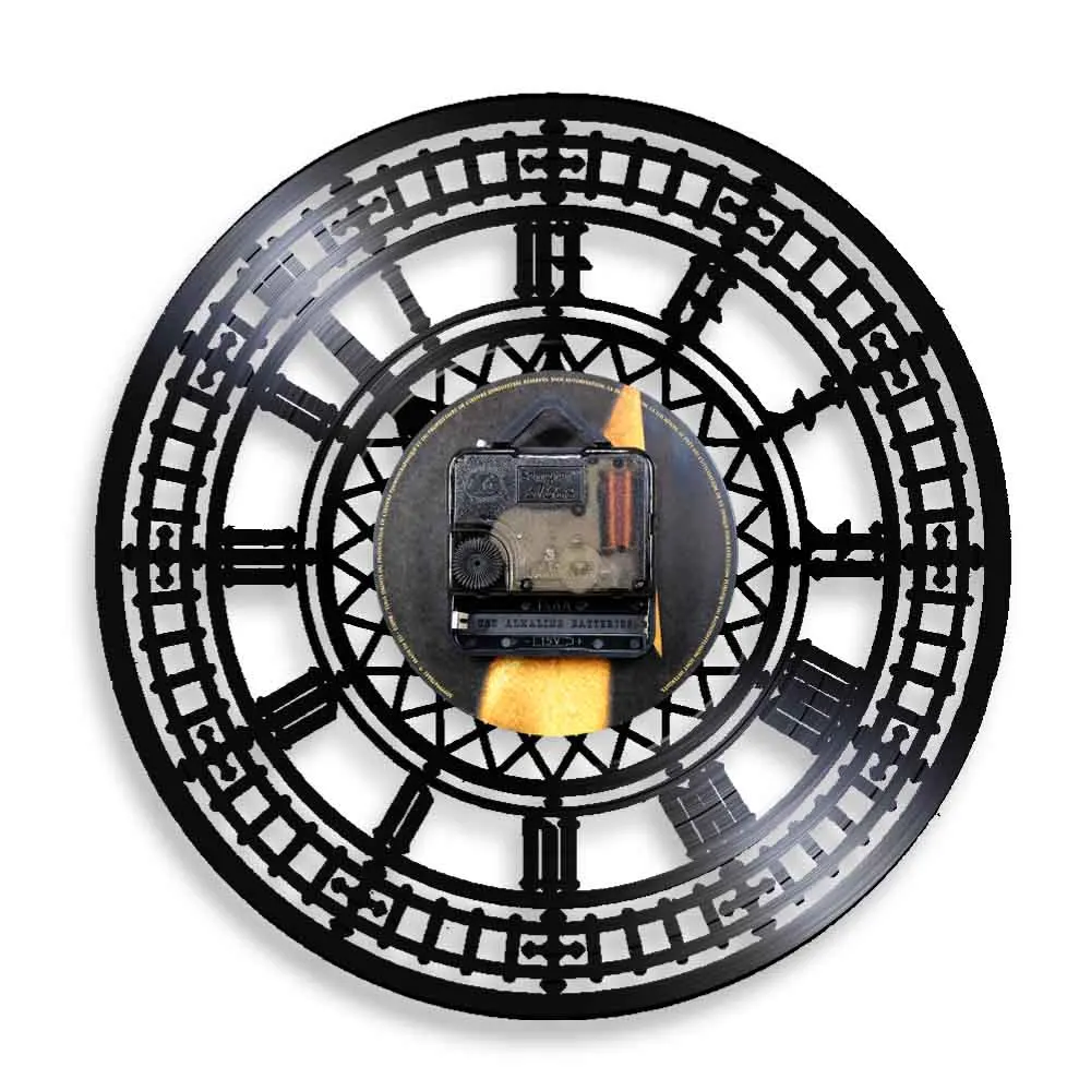 Виниловые 3d часы Big Ben лондонские настенные с изображением Вестминстера