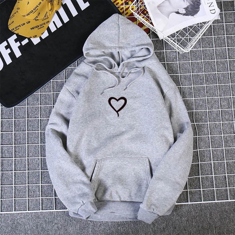 

Парные спортивные топы, толстовки для женщин, уличная одежда, свитшот, Женский Повседневный пуловер, толстовки с длинным рукавом и принтом в...