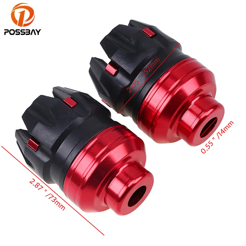 POSSBAY мотоциклетный передний колпачок для вилки протектор колеса скутера