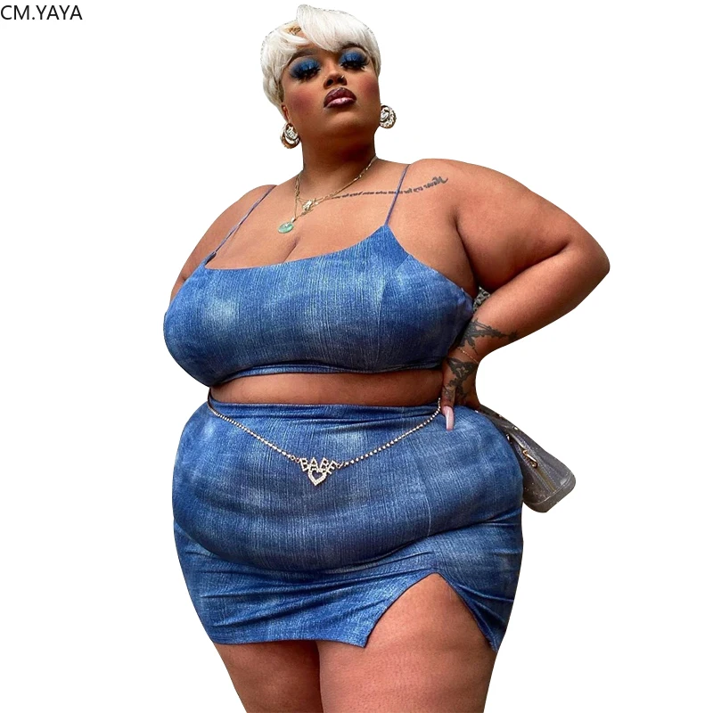 Женский летний спортивный костюм двойка размера плюс укороченный топ на тонких