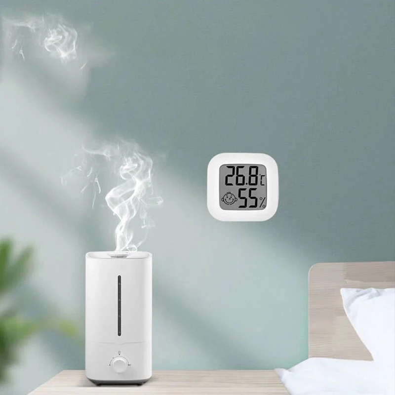 

Mini Indoor Thermometer LCD Digital Temperature Room Hygrometer Gauge Sensor Humidity Meter Indoor Thermometer Temperature Tools