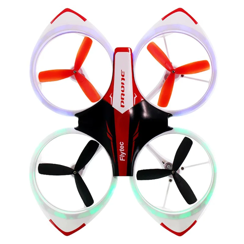Mini Flytec T19 Blowing Bubble RC Drones Cool LED Light Remote Control Aircraft Suspension Altitude Hold Drone Quadcopter Toys |