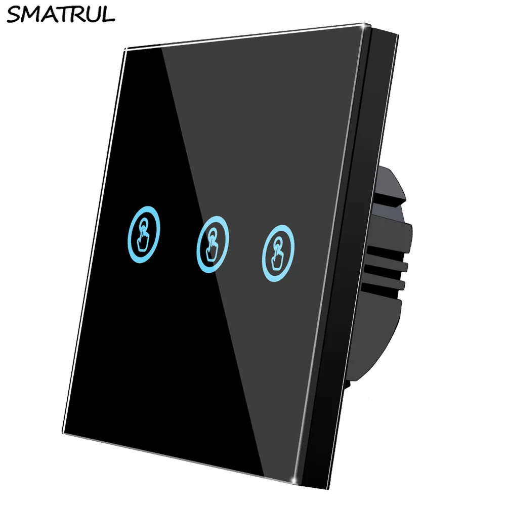 SMATRUL настенный светильник с сенсорным выключателем светодиодная лампа панель