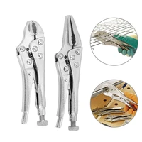5710 inch locking pliers ground mouth straight jaw lock vise grip clamp hand welding tools