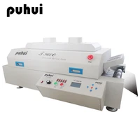 puhui t 960e benchtop smt infrared hot air pick and place reflow soldering oven for pcb led bga welding equipment