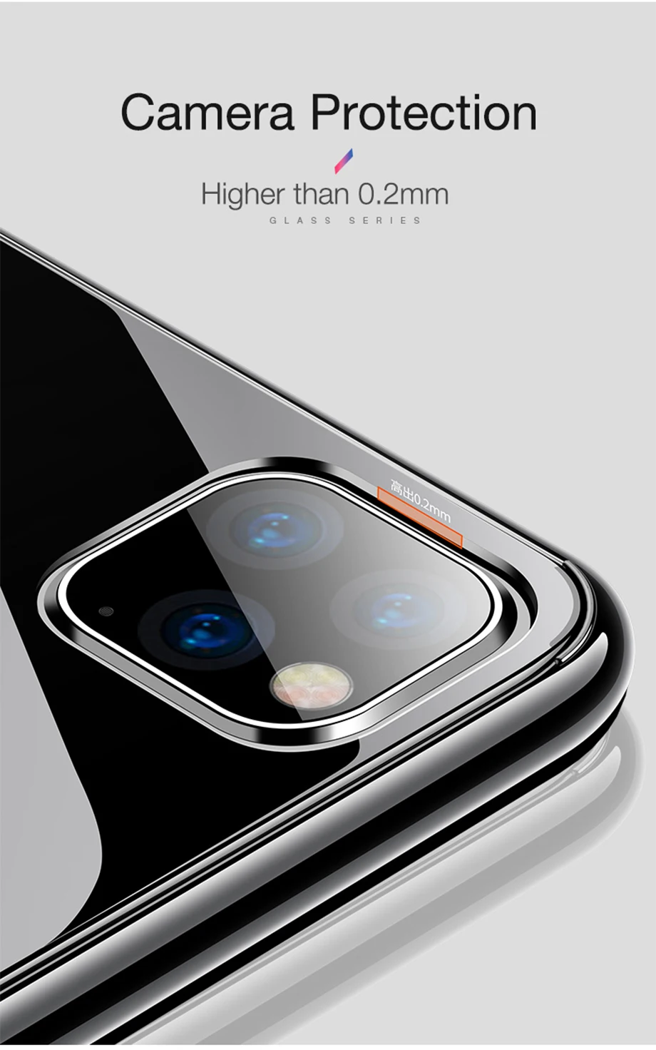 Ультратонкий прозрачный силиконовый чехол для телефона для iphone 11 Pro Max чехол для iphone XR XS Max X 7 8 6 6S Plus мягкая прозрачная задняя крышка из ТПУ