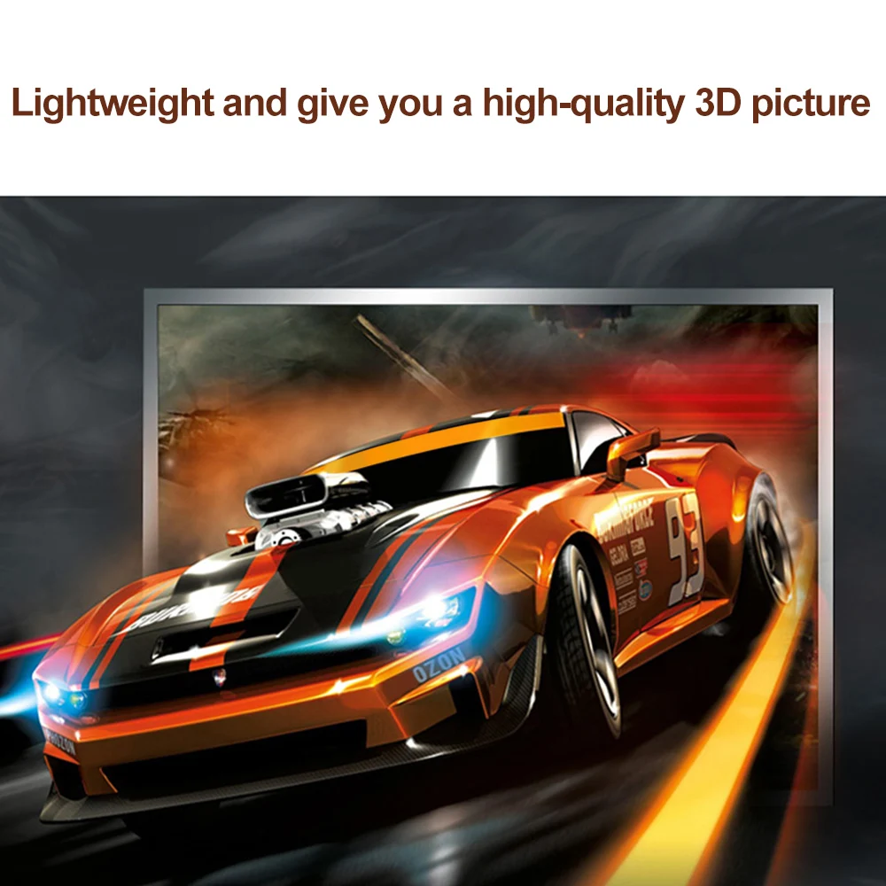 VQ163R поляризационные Пассивные 3D очки для ТВ реальное кино s sony Panasonic только