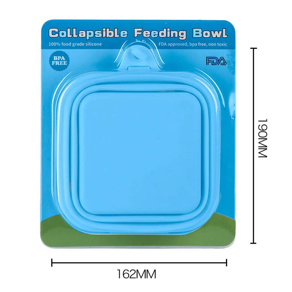 2 в 1: складной силиконовая собачья миска для путешествий Портативный щенок дуги