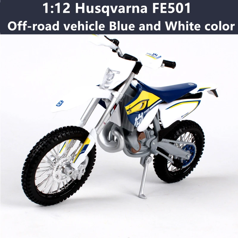 Husqvarna fe501 Maisto 1:12 Yamaha 450F моделирование сплав мотокросса серии авторизованный игрушечный мотоцикл автомобиль Коллекционирование подарки - Цвет: Husqvarna fe501
