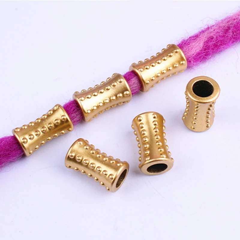 20 шт смолы африканские волосы ювелирные изделия для косичек Длинные трубки парик