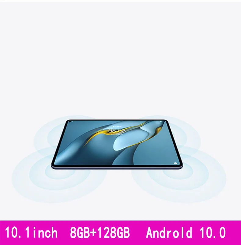 

10.1 Inch Tablet Android 10 8gb Ram 128gb Rom Allwinner 1280x800 Ips Quad-Core Dual Wifi Type-C Bt5.0 Tablet