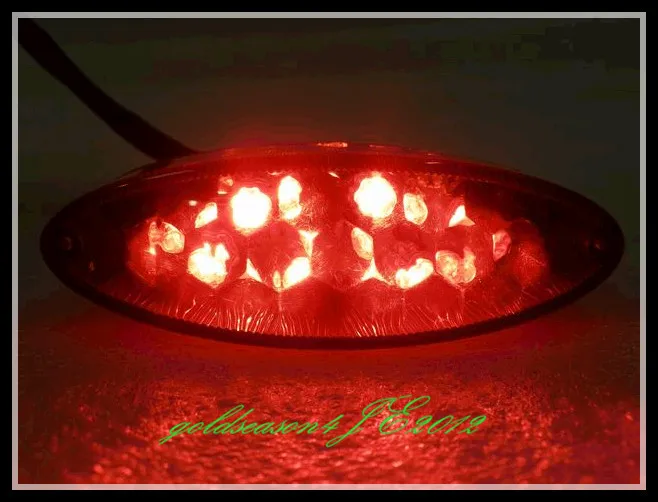 Красный светодиодный задний тормозсветильник для мотоцикла вездехода