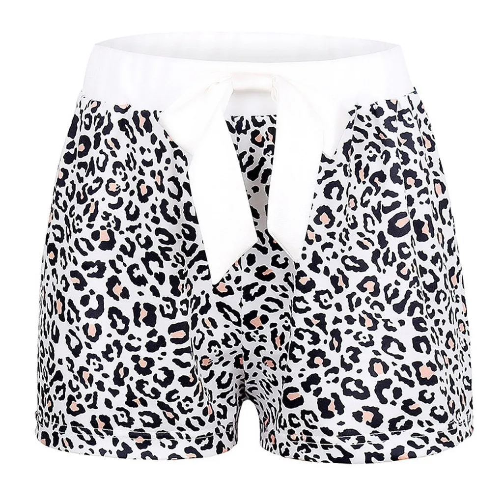 

Womens Fashion Leopard Print Short Sleeve Pajama Set Night Lounge Top Long Sleepwear pyjama femme pijama mujer invierno