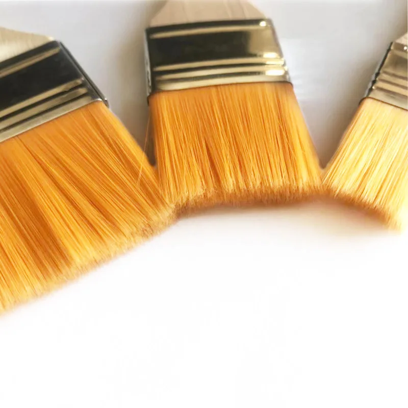 Нейлоновая кисть для масляной живописи щетка барбекю щетины пыли |