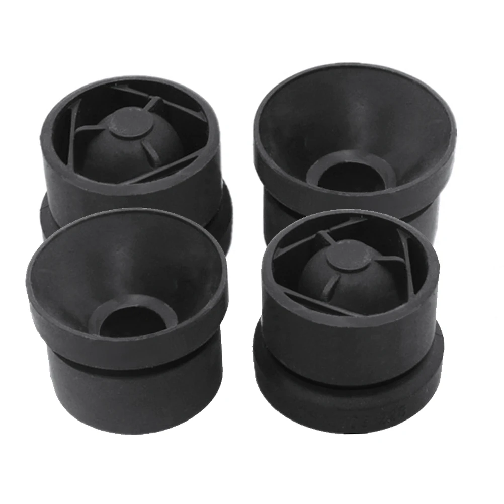 4Pcs Engine Cover Grommet Rubber Buffer Bumper Mounting Stop Jounce Bush Protective For Audi VW Polo Passat CC Touareg - купить по