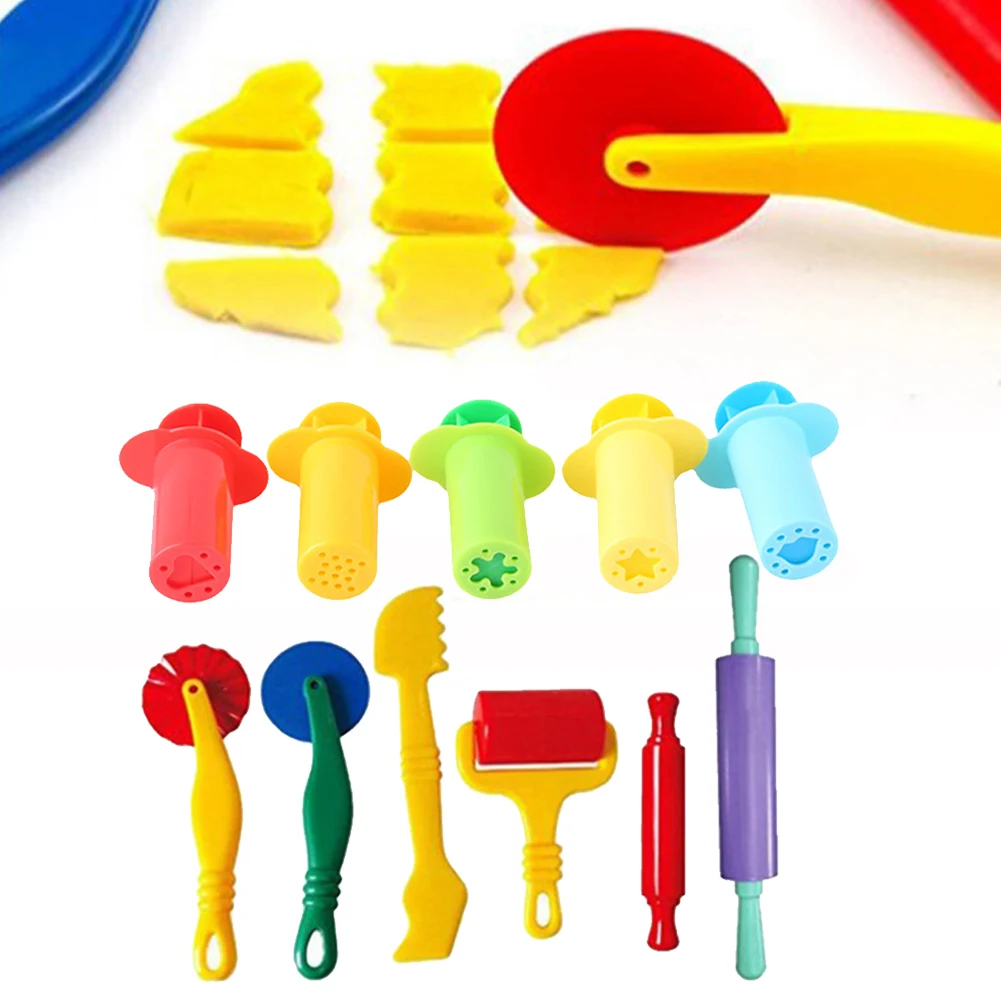 Набор инструментов для теста лепки набор глиняные формы режущие поделки детский