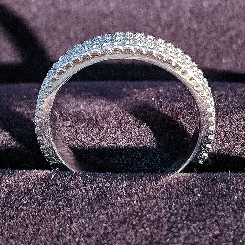 Оригинал Новое поступление 925 серебряное обручальное кольцо обручальные кольца