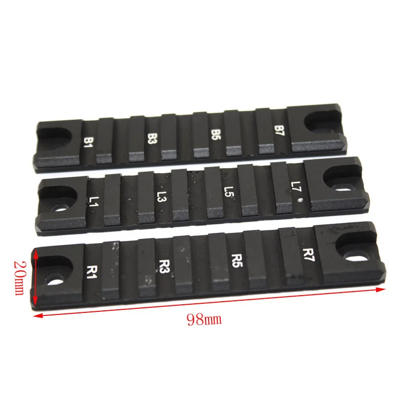 Тактическая алюминиевая направляющая для Пикатинни 20 мм страйкбола G36 G36C | Спорт