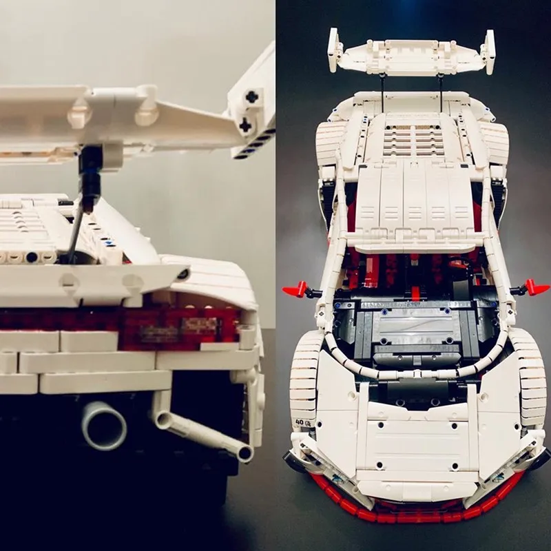 Новый кузов MOC Acura NSX GT3 для кузова спортивного автомобиля Детский конструктор с