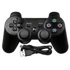 Проводной джойстик для PS3, черный геймпад с двойной вибрацией, геймпад для PS3, контроллер, геймпад