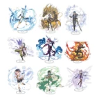 Аниме Genshin Impact 16 см разбавитель каея чжунгли Сяо Венти чонгюн бритва боевое мастерство эффекты двухсторонняя HD акриловая подставка модели