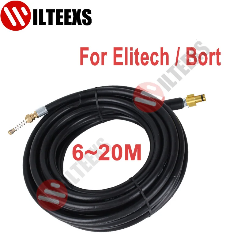 

Sewer Drain Water Cleaning Hose Pipe Cleaner High Pressure Water Hose with Nozzle For Elitech/Bort/Daewoo/Patrio Pressure Washer