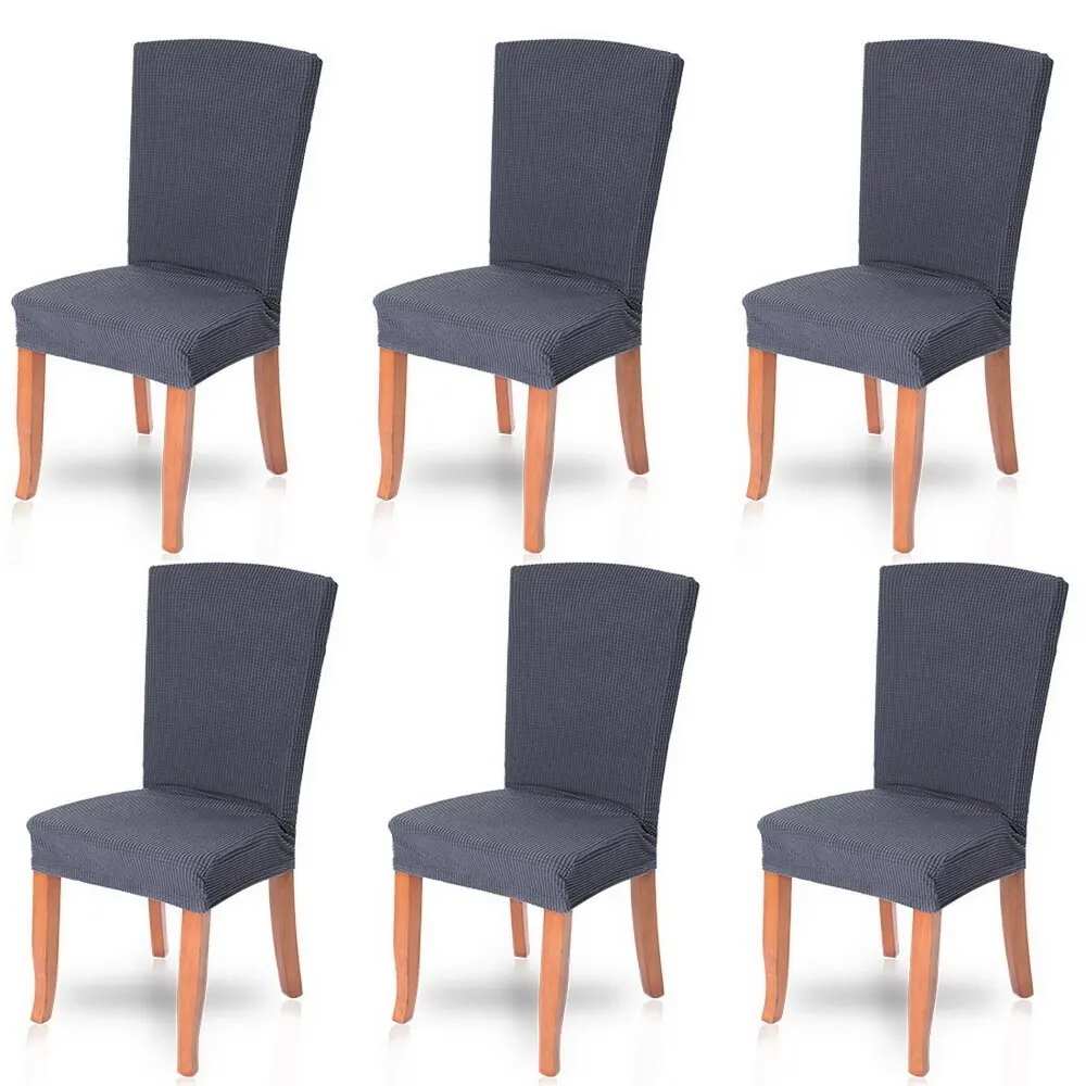 6 шт Мягкий поролон Печать чехлы на стулья с набивным рисунком стул протектор