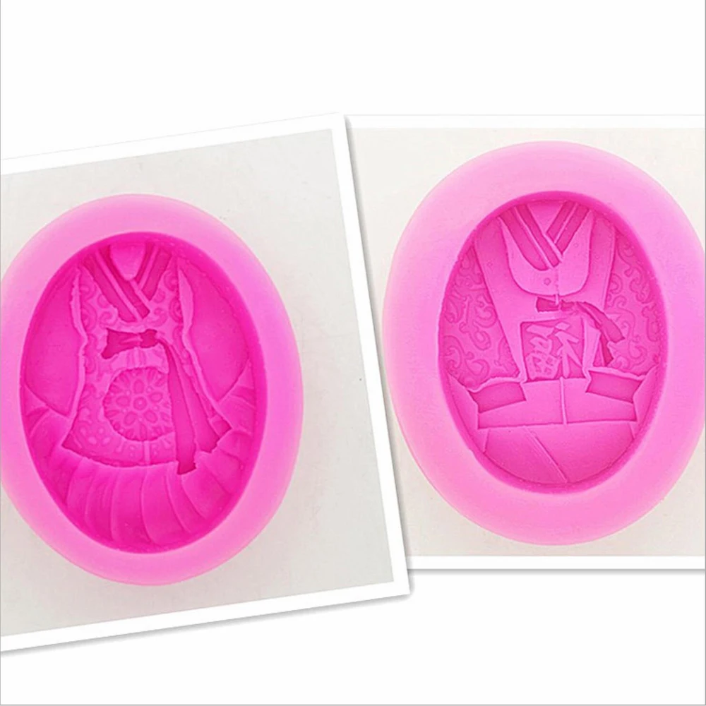 LXYY Бесплатная Южная Корея силиконовые формы Hanbok Aroma Stone Paste форма для изготовления