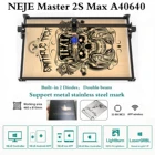 Лазерный гравер с ЧПУ NEJE Master 2S Max A40640N40630, станок для резки дерева, принтер из нержавеющей стали, лазерная гравировка Lightburn