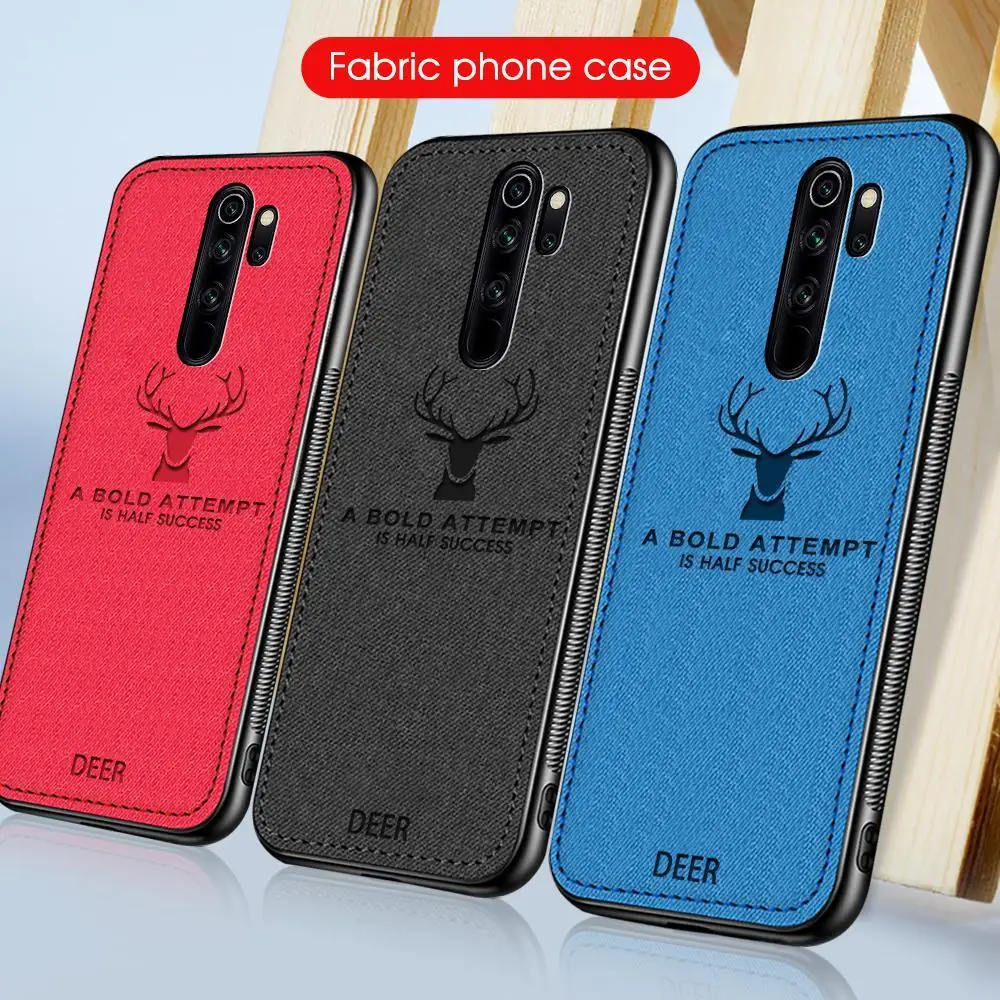Для Xiaomi Redmi Note 8T олень ткань чехол для телефона на 8 7 6 5 Pro 8A 7A кожаная Задняя
