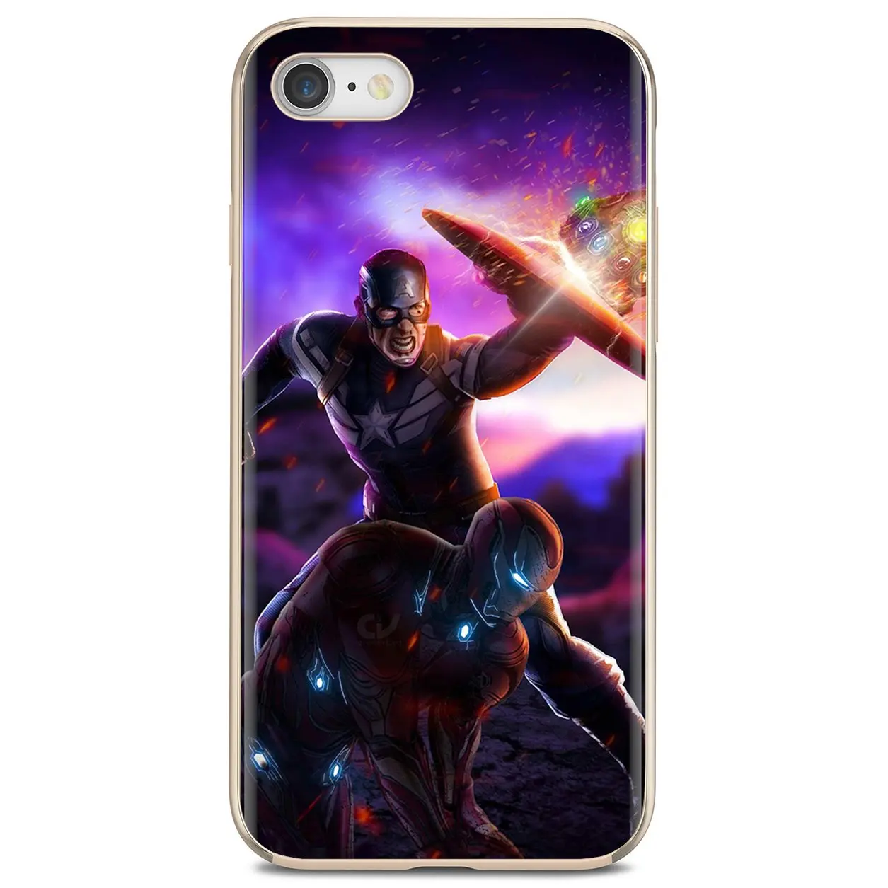 Мягкий силиконовый чехол из ТПУ с изображением мстителя 4 финальная сражение за